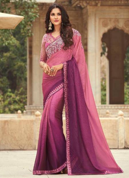 Pink Colour TFH SANDAL WOOD 8th EDITION Latest Stylish Fancy Party Wear Mix Silk Heavy Designer Saree Collection SW-808